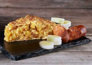 Trozo de tortilla de Las Tortillas de Europa
