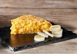 Trozo de tortilla de Las Tortillas de Europa
