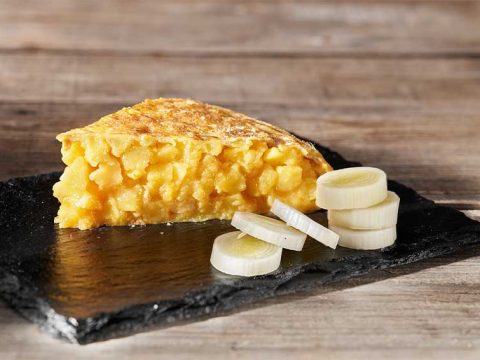 Trozo de tortilla de Las Tortillas de Europa