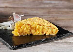Trozo de tortilla de Las Tortillas de Europa