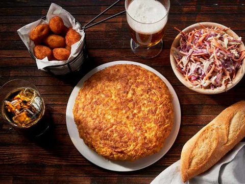 Platos de Las Tortillas de Europa