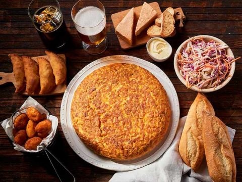 Platos de Las Tortillas de Europa