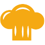 Icono gorro de chef