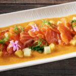 Ceviche de salmón Las Tortillas de Europa